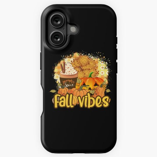 Fall Vibes Funny Autumn Costume Halloween  iPhone Case