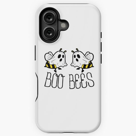 Boo Bees Ghosts Funny Halloween iPhone Case