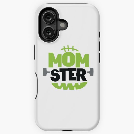 MomSter Funny Halloween Mom iPhone Case