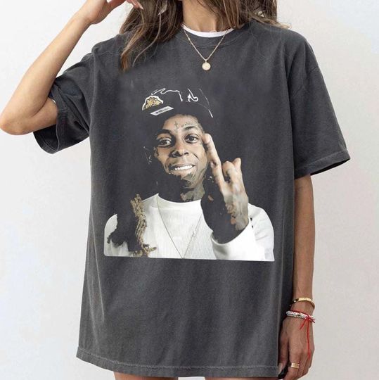 Lil Wayne Middle Finger Shirt, Lil WAYNE Tour 2025 North America Tour, Lil Wayne Shirt, Lil Wayne Merch, Lil Wayne Rap Vintage Shirt, Tha VI