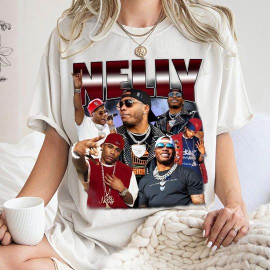 Nelly Graphic Tee, Nelly Tour 2025 Shirt, Where The Party At Concert Tee, Rapper Hip Hop Graphic T-Shirt, Vintage Music Merch Fan Clothing