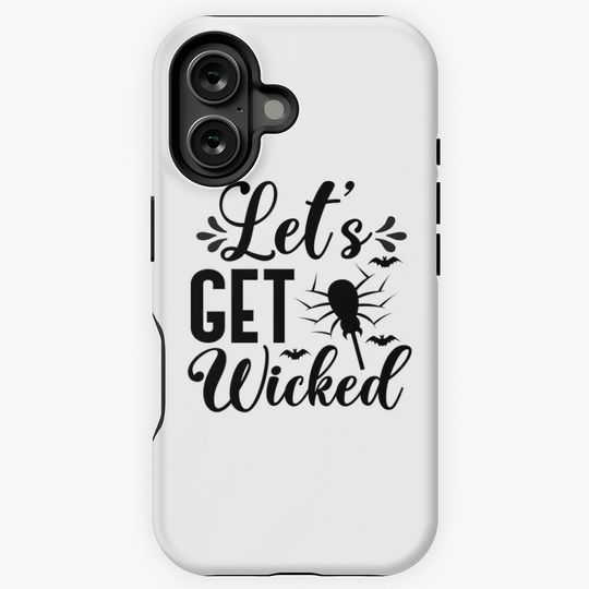 Let's Get Wicked Funny Halloween Costume iPhone Case