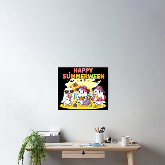 Happy Summer Ween, Halloween Costume Poster
