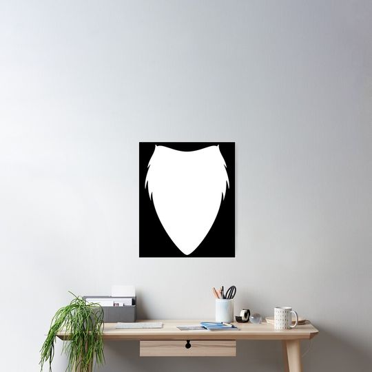 Animal Chest Halloween Costume Panda Tiger Fox Poster