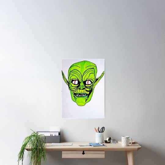 HALLOWEEN GREEN GOBLIN  Poster