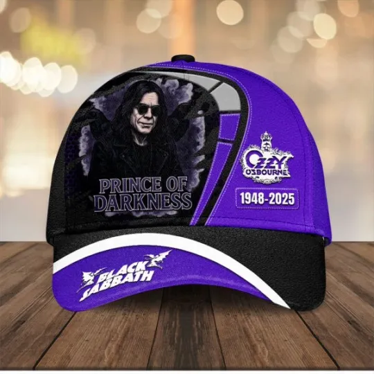Ozzy Osb RIP 2025 Tribute Classic Cap