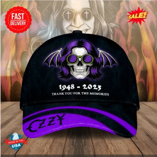 Ozzy Osbourne Classic Cap 1948-2025