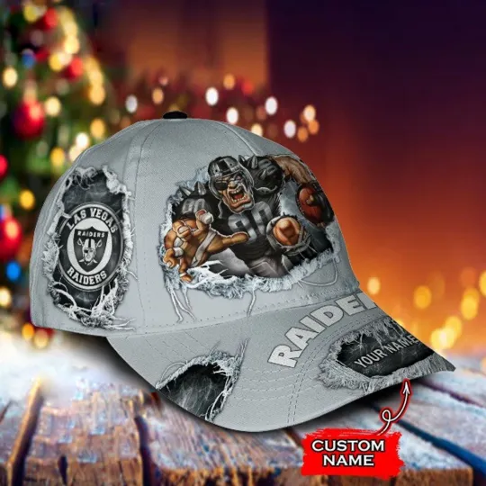 Las Vegas Raiders Personalized Printed Classic Cap, Sport Classic Cap