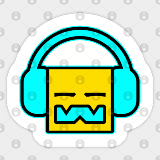 Geometry Dash - Audio - Geometry Dash - Sticker