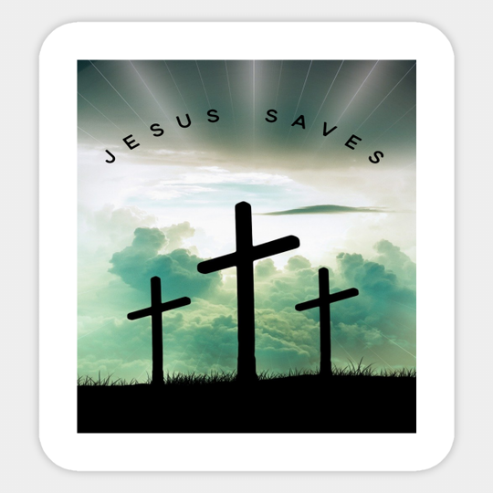 Jesus Saves - Jesus Saves - Sticker