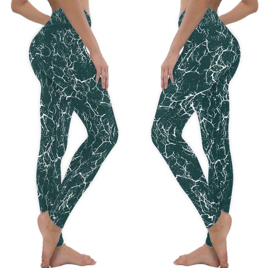 Football Women's Philadelphia Eagles Marble Leggings