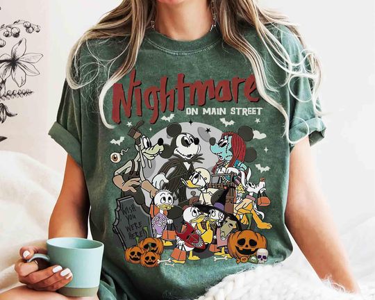 Disney Mickey & Friends Nightmare Before Christmas T-Shirt