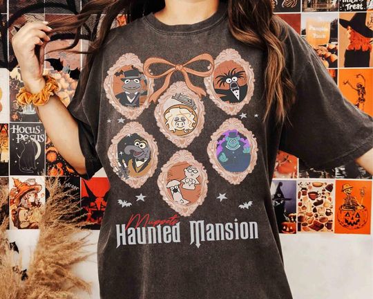 Coquette The Muppets Haunted Mansion Halloween T-Shirt