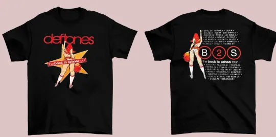 Deftone Back To School Tour Vintage T-Shirt