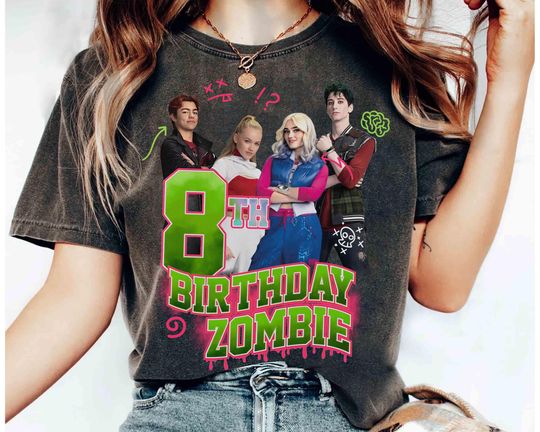 Personalized Disney Channel Zombies 4 Movie T-Shirt Disneyland