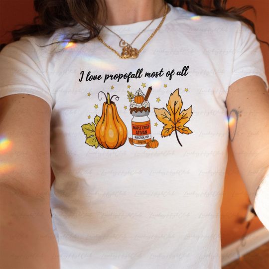 I Love Propofall Most Of All Baby Tee, Thankful Grateful Nurse Baby Tee