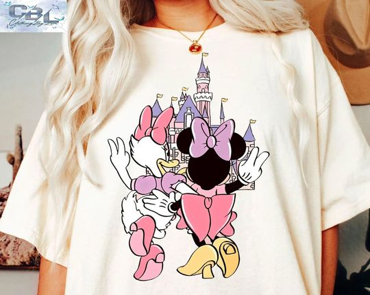 Besties T-Shirt, Disney Girls Trip Shirt, Mouse Shirt Trip, Theme Park Shirt, Minnie And Daisy, Vintage Shirt, Matching WDW Family Shirts