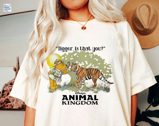 Tigger Is That You Funny Winnie The Pooh T-Shirt, Disney Lion King Shirt, Disney Animal Kingdom Shirts, Vintage Disney Shirt