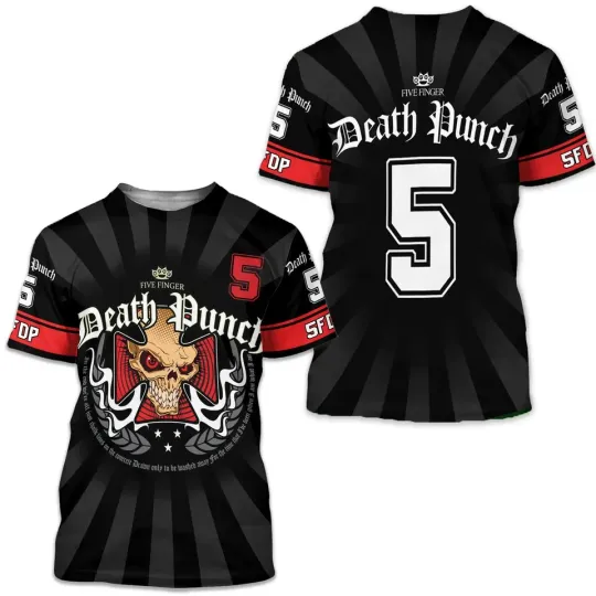 Five Finger Death Punch 3D T-Shirt