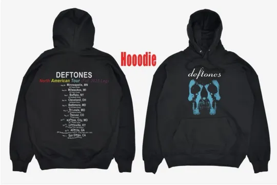 Deftone North America Tour 2025 Hoodie