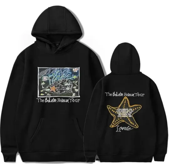 Vintage 2022 Lorde Hoodie - The Solar Power Tour Pullover