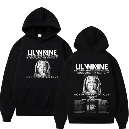 Lil Wayne Tha Carter VI North America Tour 2025 Hoodie