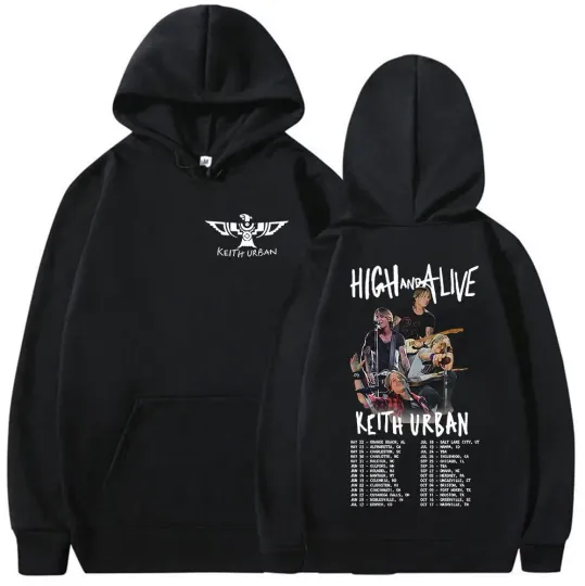 Keith Urban High and Alive World Tour 2025 Hoodie