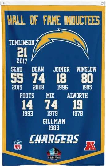 Los Angeles Football 3x5ft Hall of Fame Inductees Super Bowl football Flag