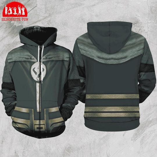 Loki Suit Full Over Print 3D Hoodie, Loki TV Series Costume Shirt, Avengers Loki Suit Cosplay Halloween, Halloween Family Shirt