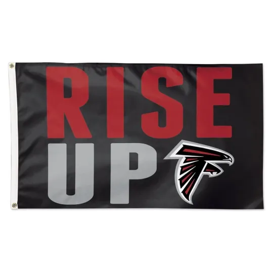 Atlanta 3x5 ft Team Slogan Flag Super Bowl football - Ideal Gift Banner