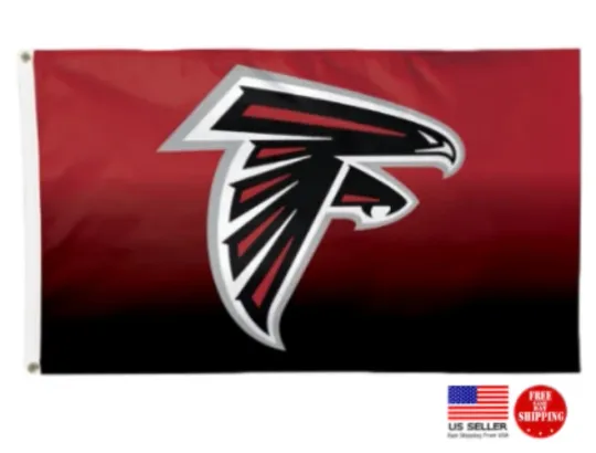 Atlanta FLAG 3X5 Man Cave 3 x 5 Banner Football New USA Tailgating Flags