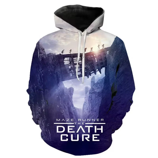 Movie The Maze Runner 3D all over print hoodie