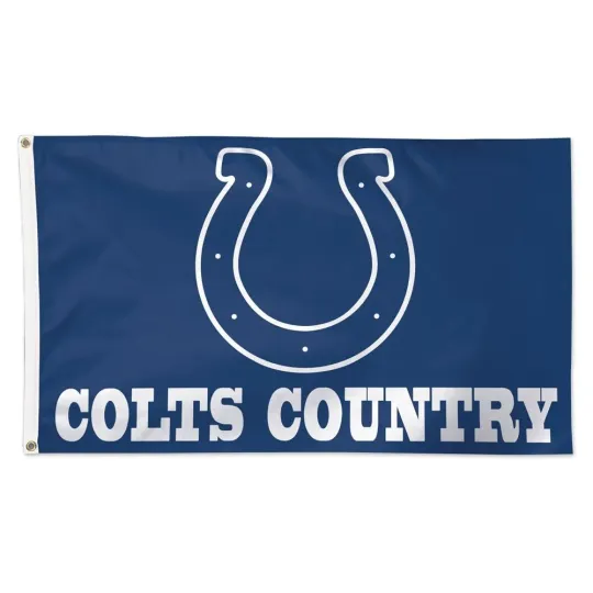 Indianapolis 3x5 ft Team Slogan Flag Super Bowl football - Ideal Gift Banner