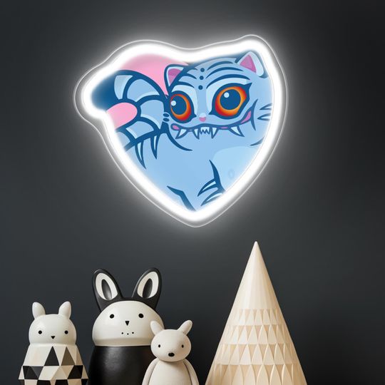 KPop Demon Hunters Neon Sign, Kpop Hunter Tigers Fans Neon Light, Hunter Rixkinu Neon Light, Saja Girls Fans Neon Light,Kpop Movie Fans Sign