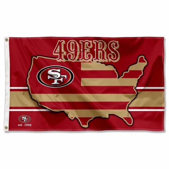 For San Francisco Football fans 3x5ft Team Country Flag - football Gift Banner