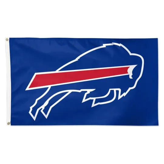 Buffalo Football fans 3x5 ft Blue Flag - Ideal football Gift Banner
