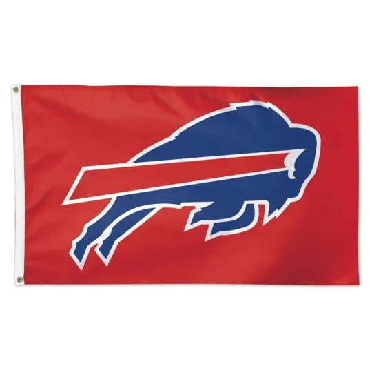 Buffalo Football fans 3x5 ft Red Flag - Ideal football Gift Banner