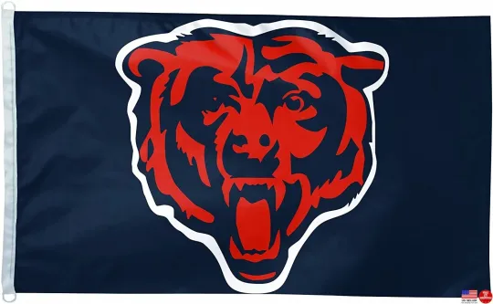 Chicago 3x5 Flag Man Cave Flag 3 x 5 Banner Football New USA Da Bears.