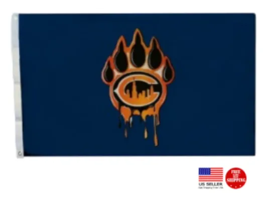 Chicago 3x5 Flag Man Cave Flag 3 x 5 Banner Tailgating New USA Da Bears