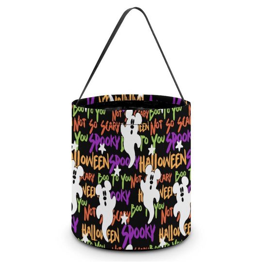 Disney Halloween Bag  Mickey & Friends Trick or Treat Bag  Candy Bag for Kids  Halloween Candy Bag- Halloween Party Bag- Candy Bucket