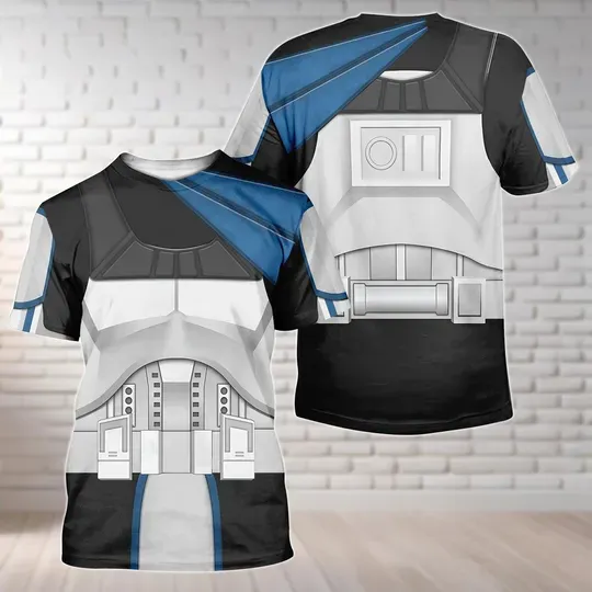 Halloween Clone Trooper 3D Shirt, Disney Star Wars, Star Wars The Clone Wars Cosplay, Star Wars Movie