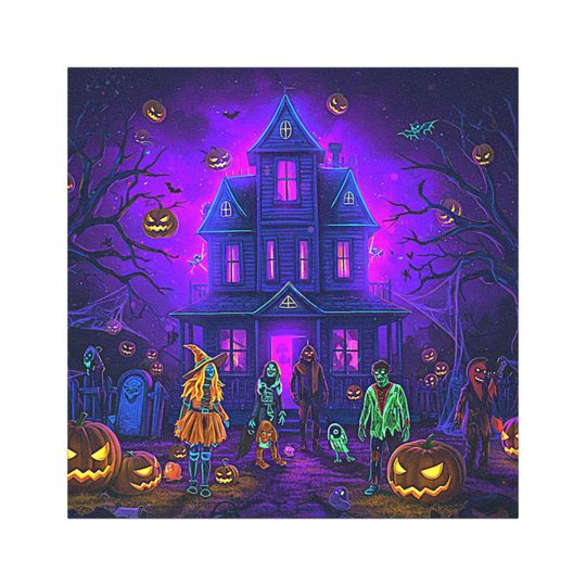 Scary Halloween Pumpkin Car Magnet, Spooky Jack O Lantern Fridge Magnet, Halloween Decor, Pumpkin Patch Magnet, Evil Pumpkin Car Decal, neon