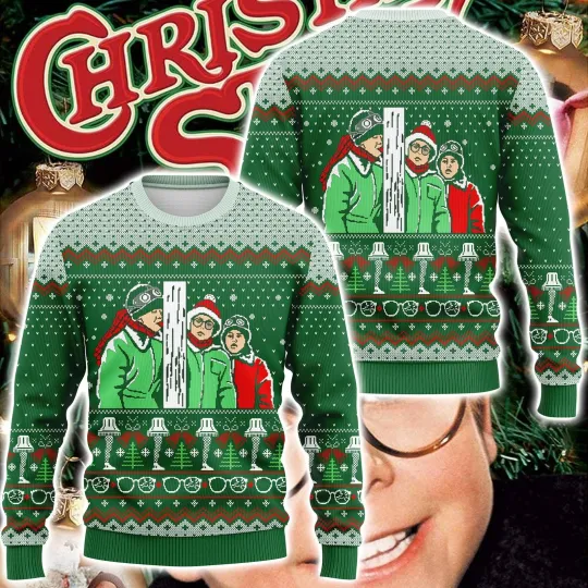 A Christmas Story Ugly Christmas Sweatshirt