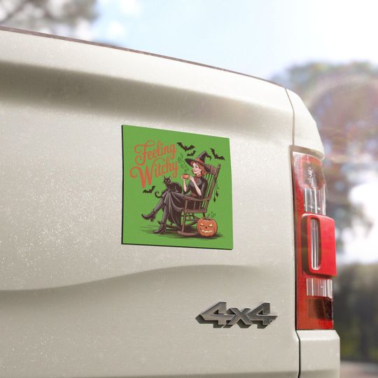 halloween car magnet, spooky car decor, ghost car accessory, witch car magnet, pumpkin car magnet, skeleton car, halloween auto accessory