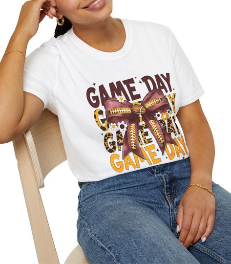 Washington Commanders Inspired "Game Day" T-Shirt, Football Tee, Team Spirit Shirt
