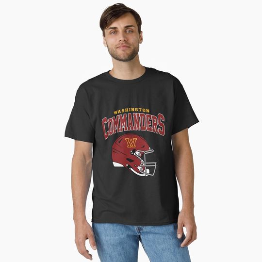 Art - washington commanders Classic T-Shirt