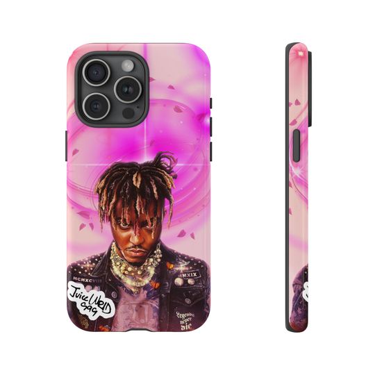 Juice WRLD Tough Cases - Vivid Phone Case, Customizable Phone Cover, Hip-Hop Aesthetic, Gift for Music Lovers, Unique Tech Accessories