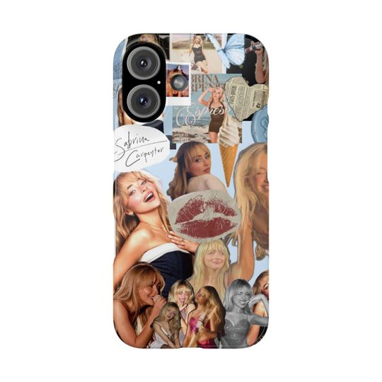 Sabrina Carpenter Kiss Short n Sweet Tour Phone Case, Collage Espresso Case, Please Please Phone, Gift for Her, Carpenters Merch