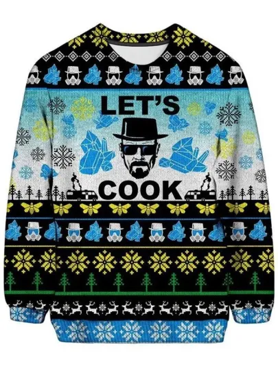 Breaking Bad Ugly Sweatshirt, Christmas Ugly Sweatshirt