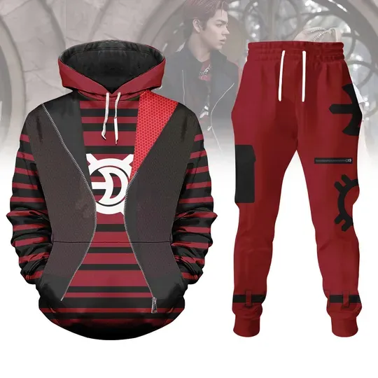 Disney Victor Hoodie Joggers Sets, Halloween Zombies 4 Cosplay, Disney Zombies Movie, Zombies Victor Hoodie Cosplay